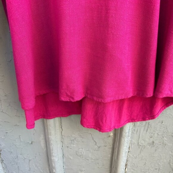 Amanda Moss Fuschia Neala Top, Size Large - Picture 6 of 9